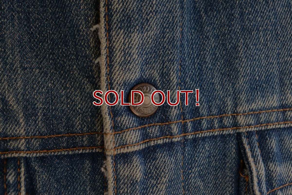 画像8: 1970s Levi's デニムボアジャケット　 実寸36(S)  (8)