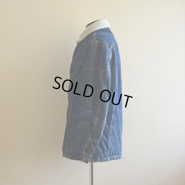 画像4: 1970s Levi's 71605デニムボアジャケット　 ロング丈　 表記38 