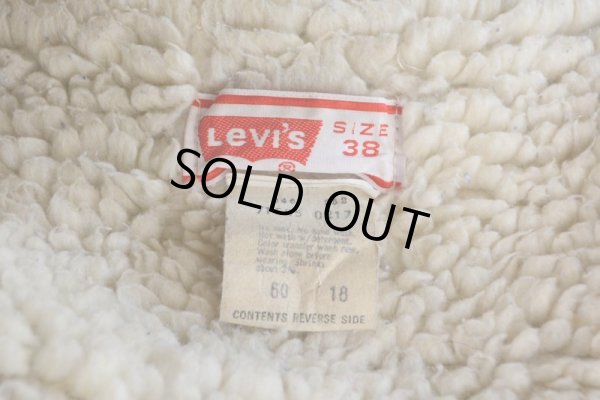 画像6: 1970s Levi's 71605デニムボアジャケット　 ロング丈　 表記38 