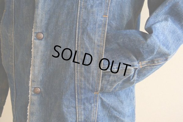 画像14: 1970s Levi's 71605デニムボアジャケット　 ロング丈　 表記38 