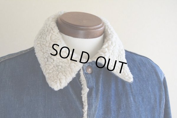 画像11: 1970s Levi's 71605デニムボアジャケット　 ロング丈　 表記38 