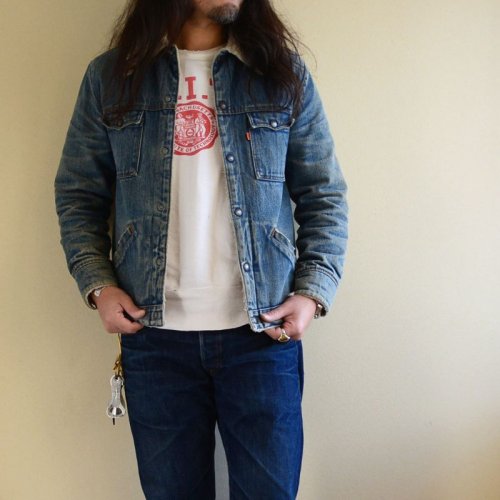 詳細画像1: 1970s Levi's デニムボアジャケット　 実寸36(S) 