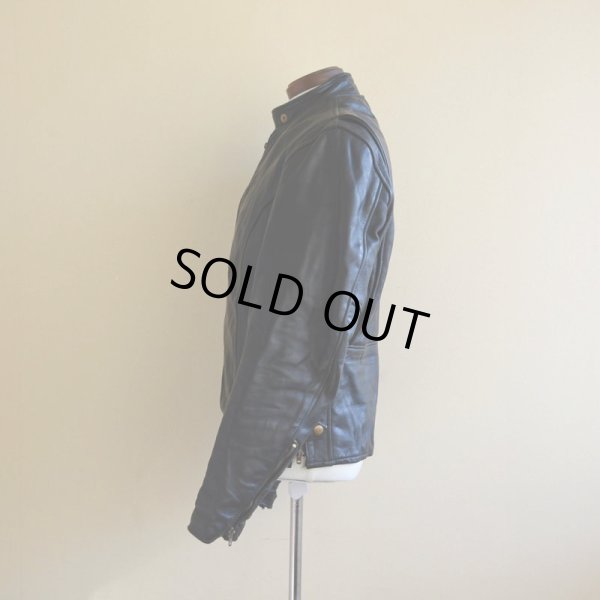 画像4: 〜1980s BRANDED GARMENTS シングルライダースジャケット　 表記38 