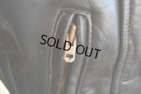 画像18: 〜1980s BRANDED GARMENTS シングルライダースジャケット　 表記38 