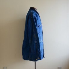 画像2: 1970s Carhartt デニムカバーオール　 裏ブランケット付き　 表記40L  (2)