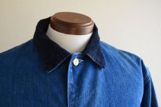 画像7: 1970s Carhartt デニムカバーオール　 裏ブランケット付き　 表記40L  (7)