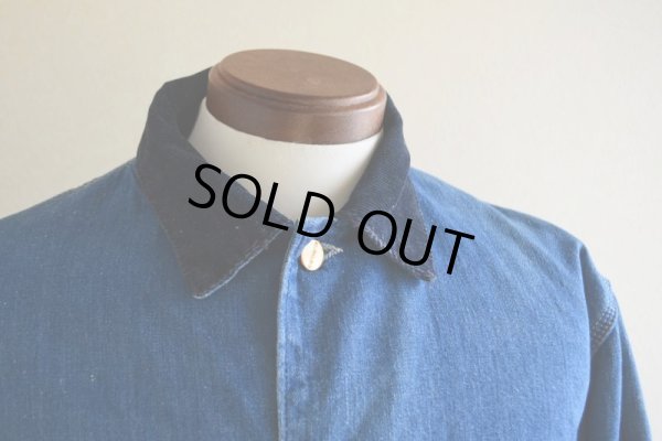 画像7: 1970s Carhartt デニムカバーオール  裏ブランケット付き  表記40L