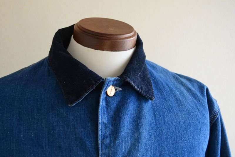 1970s Carhartt デニムカバーオール 裏ブランケット付き 表記40L