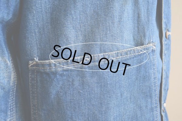 画像17: 1970s Carhartt デニムカバーオール  裏ブランケット付き  表記40L