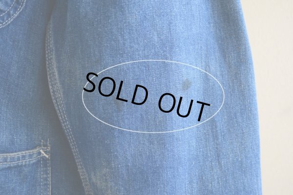 画像15: 1970s Carhartt デニムカバーオール  裏ブランケット付き  表記40L