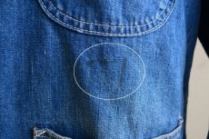 画像13: 1970s Carhartt デニムカバーオール　 裏ブランケット付き　 表記40L  (13)