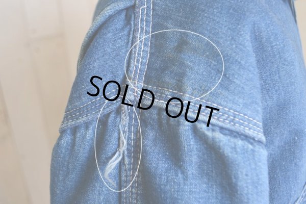 画像12: 1970s Carhartt デニムカバーオール  裏ブランケット付き  表記40L