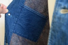 画像20: 1970s Carhartt デニムカバーオール　 裏ブランケット付き　 表記40L  (20)