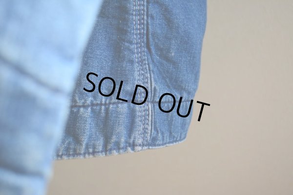 画像14: 1970s Carhartt デニムカバーオール  裏ブランケット付き  表記40L