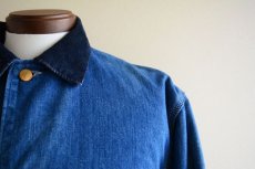 画像6: 1970s Carhartt デニムカバーオール　 裏ブランケット付き　 表記40L  (6)