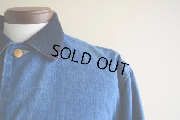 画像6: 1970s Carhartt デニムカバーオール  裏ブランケット付き  表記40L