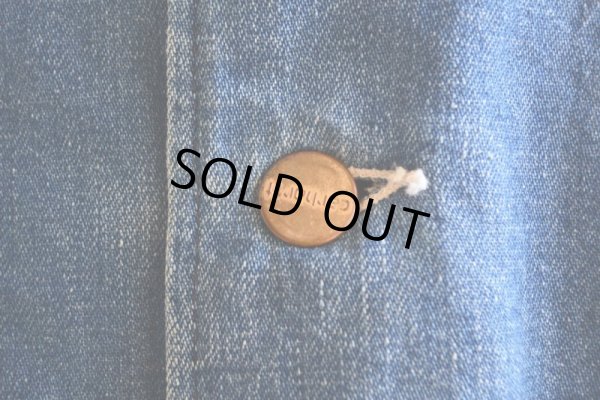 画像8: 1970s Carhartt デニムカバーオール  裏ブランケット付き  表記40L