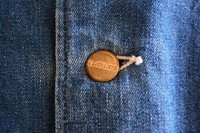 1970s Carhartt デニムカバーオール 裏ブランケット付き 表記40L