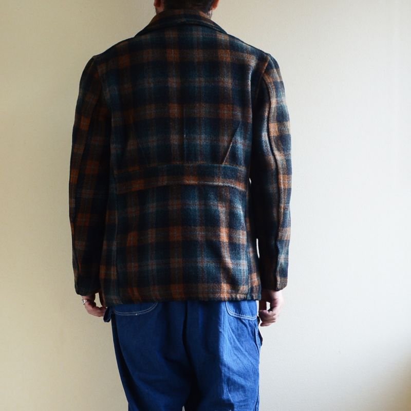 画像3: 1940s SPORTCLAD ダブルブレストウールコート 実寸L