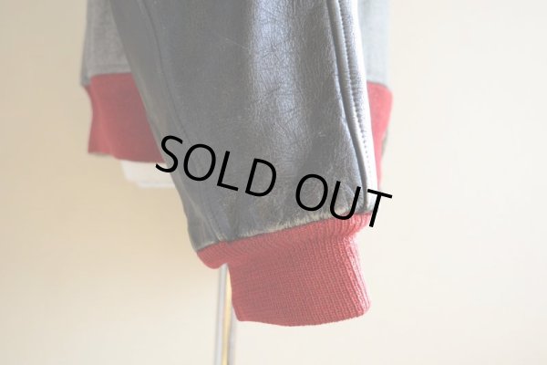 画像11: 1960s BUTWIN 袖レザースタジャン　 表記42 