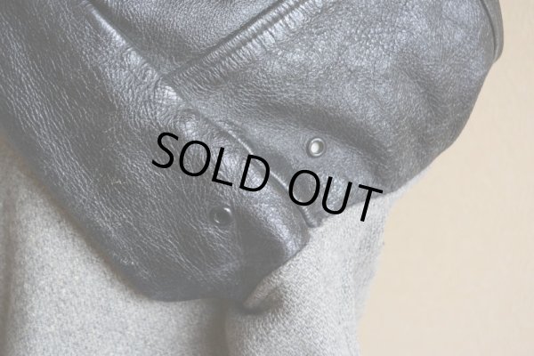 画像14: 1960s BUTWIN 袖レザースタジャン　 表記42 