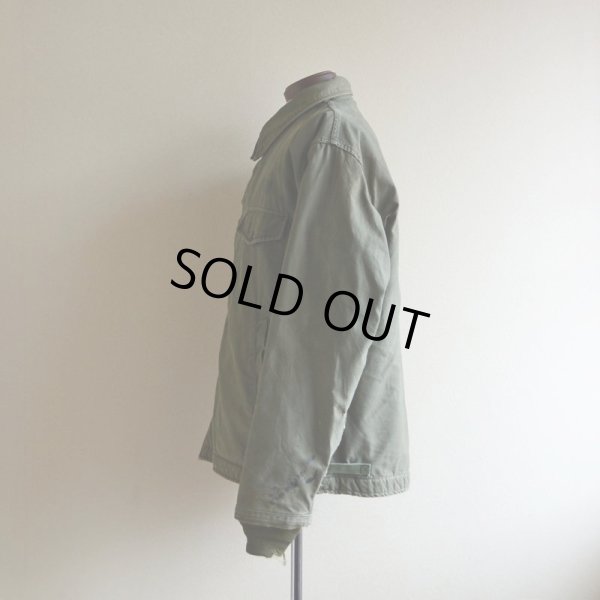 画像4: 1960s  US.NAVY A-2 バックステンシルデッキジャケット　 初期型　 実寸L 