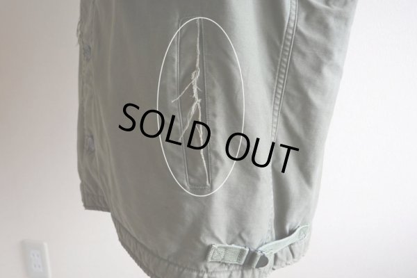 画像13: 1960s  US.NAVY A-2 バックステンシルデッキジャケット　 初期型　 実寸L 