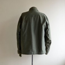 画像3: 1960s  US.NAVY A-2 バックステンシルデッキジャケット　 初期型　 実寸L  (3)