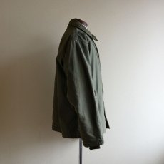 画像2: 1960s  US.NAVY A-2 バックステンシルデッキジャケット　 初期型　 実寸L  (2)