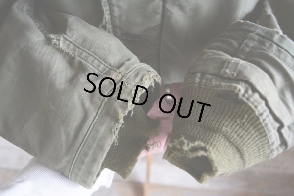 画像14: 1960s  US.NAVY A-2 バックステンシルデッキジャケット　 初期型　 実寸L 