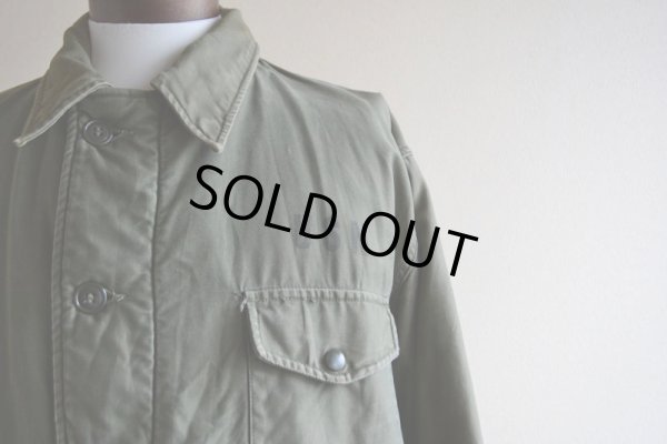 画像6: 1960s  US.NAVY A-2 バックステンシルデッキジャケット　 初期型　 実寸L 