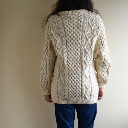 詳細画像3: TIVOLI HANDKNIT フィッシャーマンセーター　 MADE IN IRELAND　 実寸L-XL 