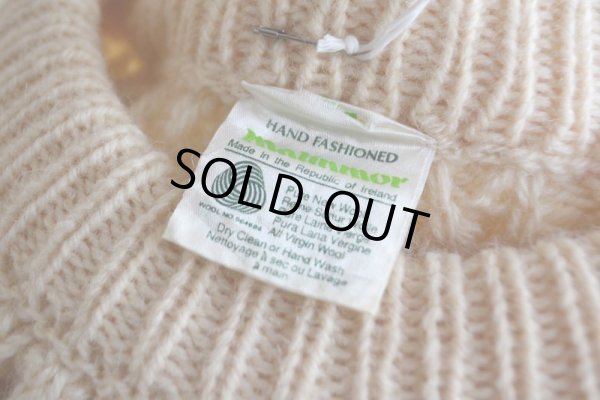 画像12: Malinmor フィッシャーマンセーター　 MADE IN IRELAND　 実寸S 