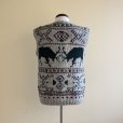 画像3: RalphLauren トナカイ柄ウールニットベスト　 表記M 