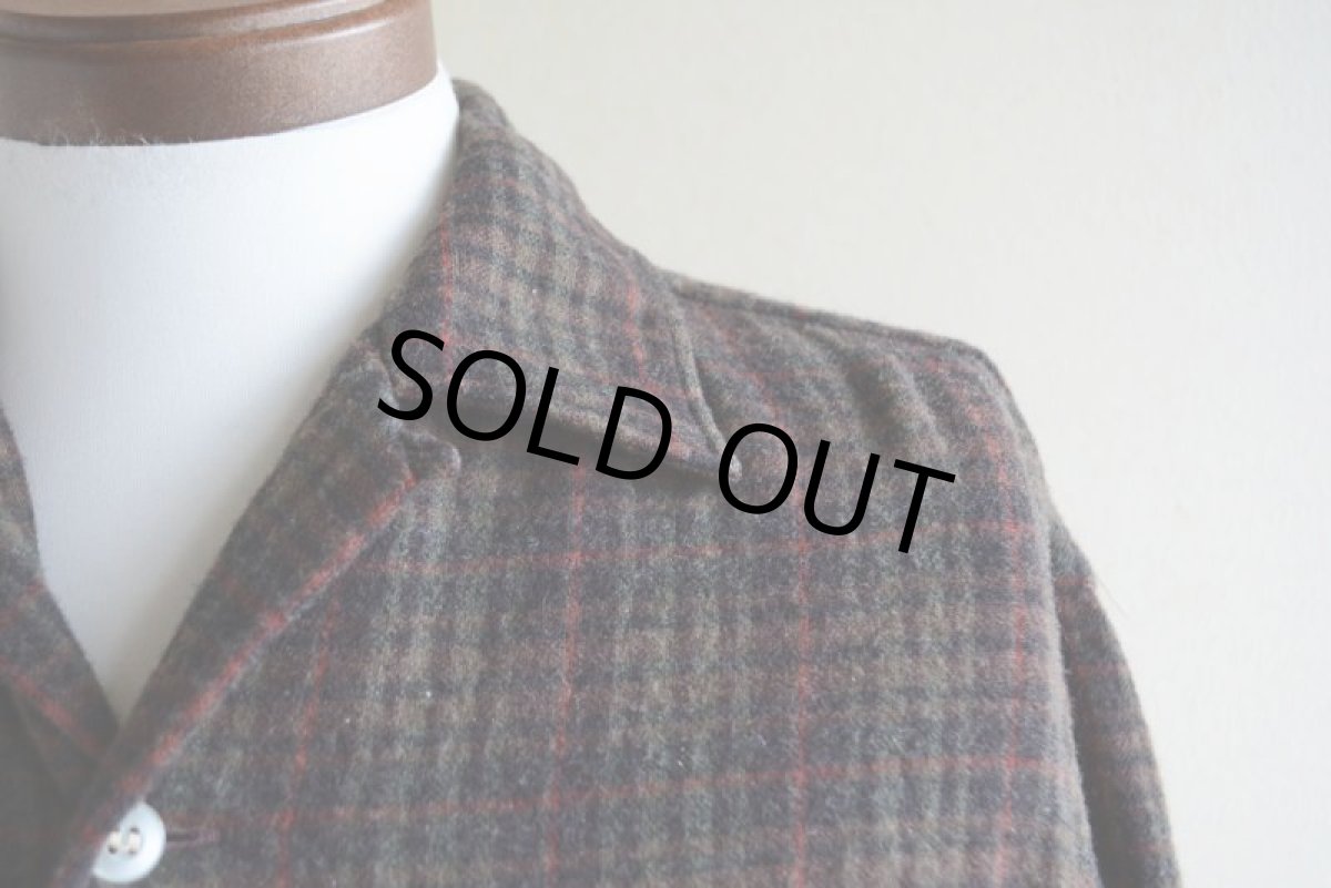 画像7: 1960s BRENT ウールシャツ　 表記L  (7)