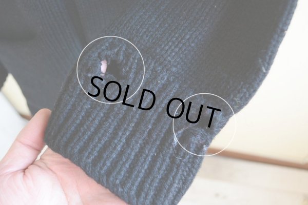 画像13: 1950s ローゲージウールニットカーディガン　 実寸M 