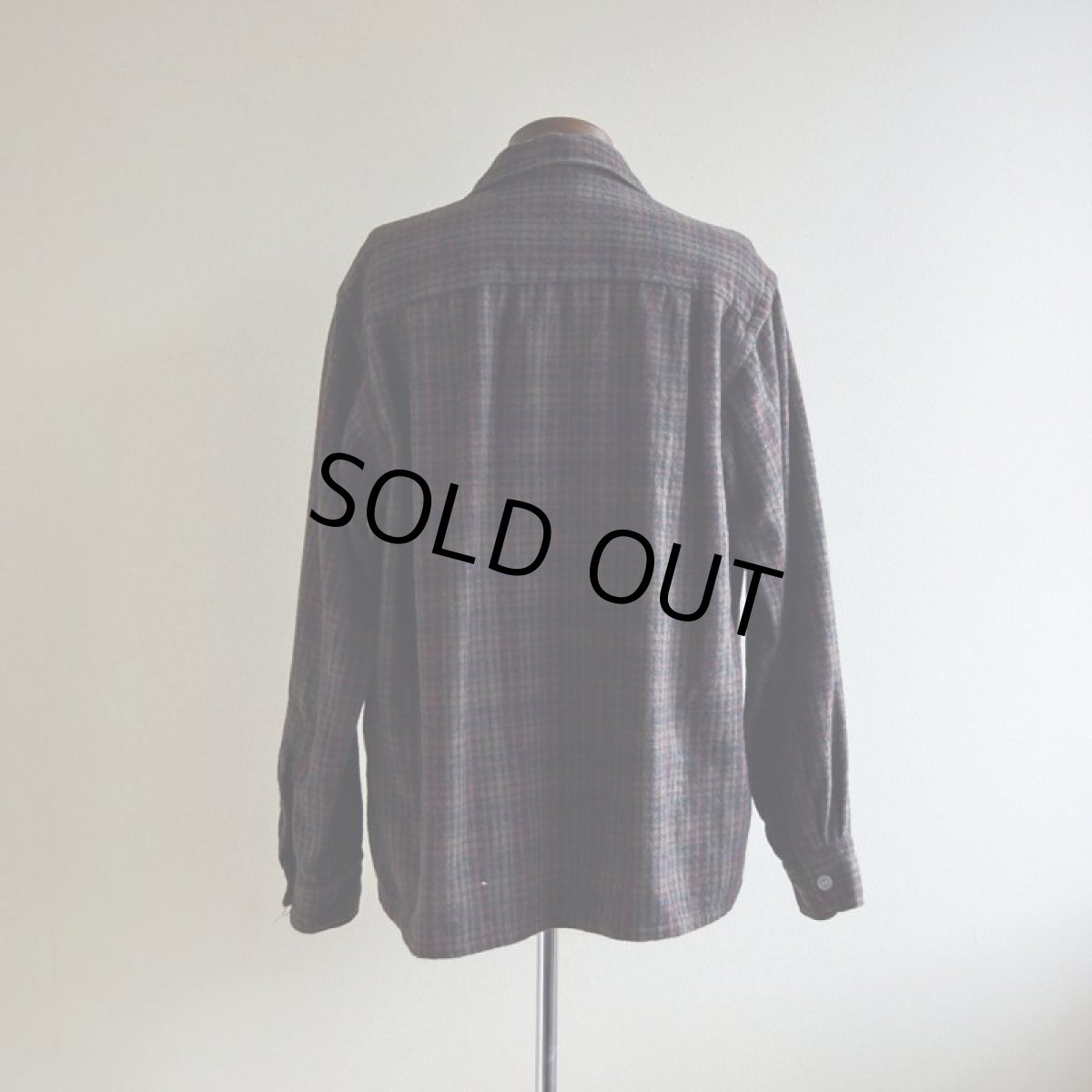 画像3: 1960s BRENT ウールシャツ　 表記L  (3)