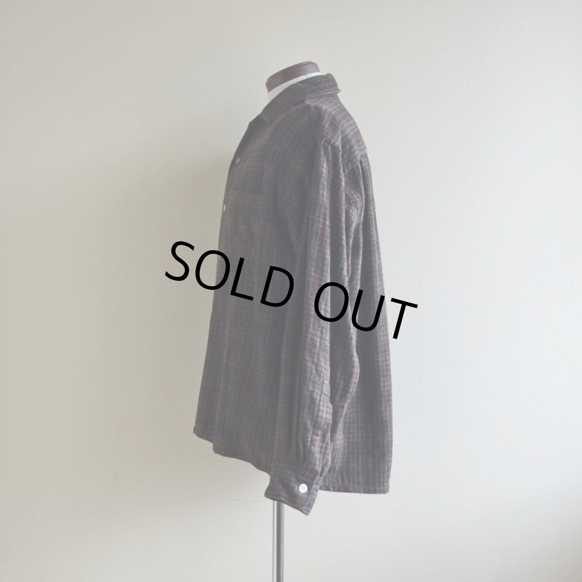 画像4: 1960s BRENT ウールシャツ　 表記L  (4)