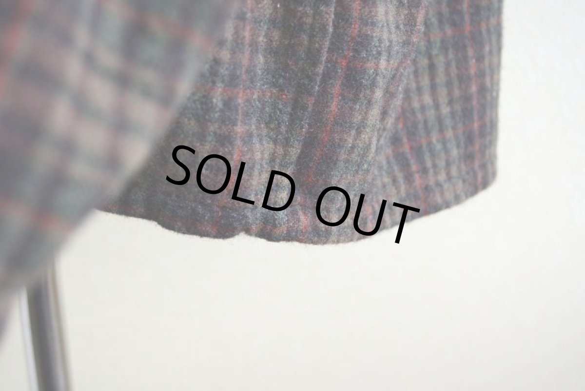 画像10: 1960s BRENT ウールシャツ　 表記L  (10)