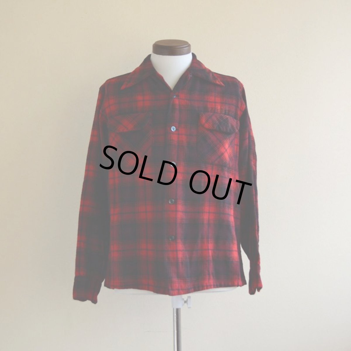 画像1: 1970s PENDLETON ウールシャツ　 表記M  (1)