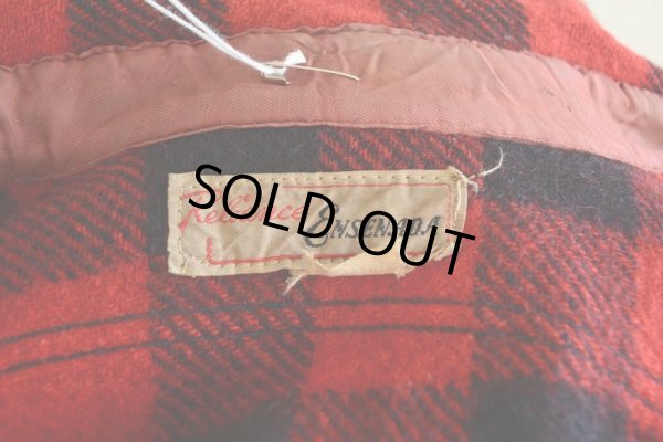 画像5: 1940s RELIANCE ENSENADA ウールシャツ　 実寸SM 