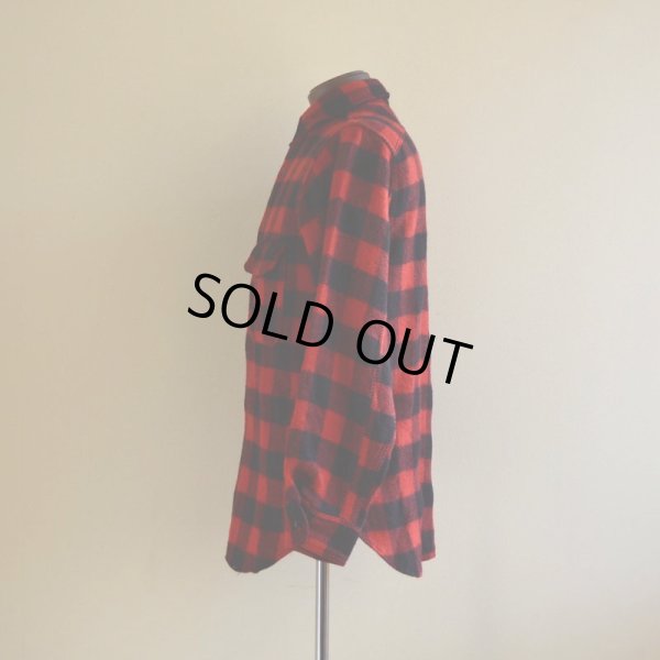 画像4: 1940s RELIANCE ENSENADA ウールシャツ　 実寸SM 