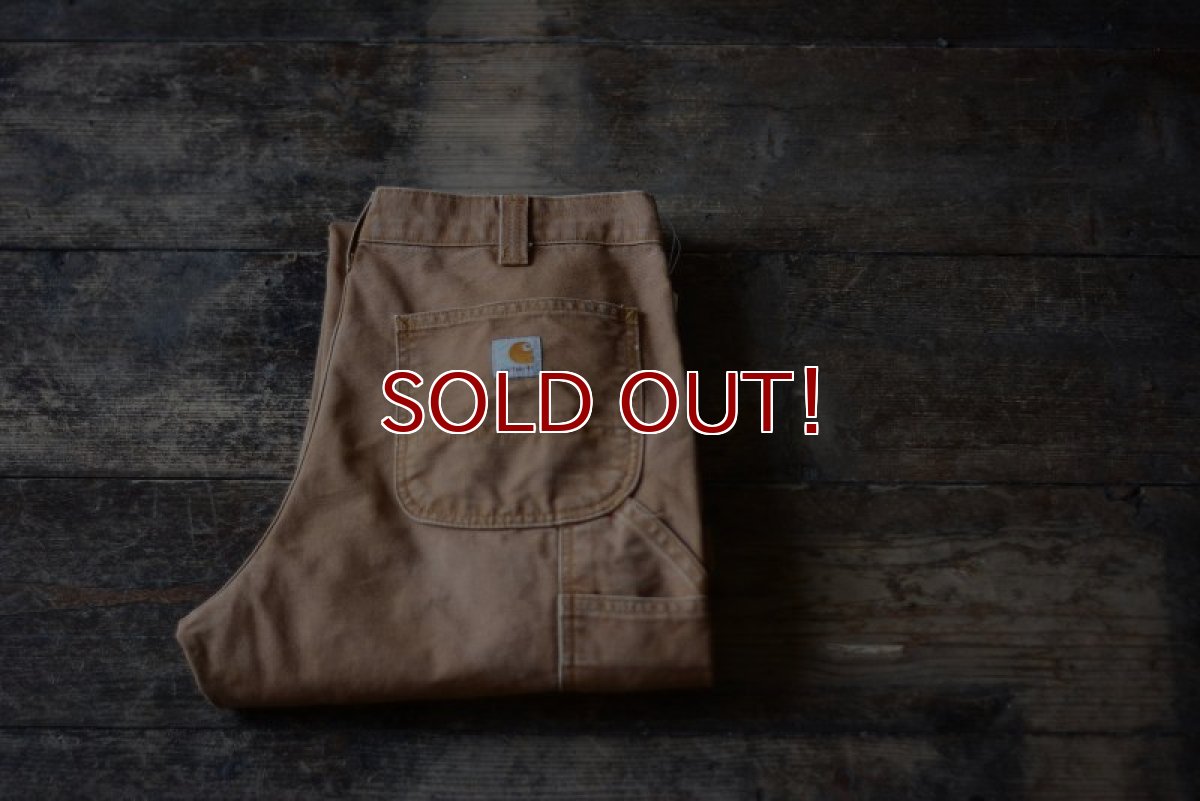 画像1: 1990s Carhartt ダックペインターパンツ　 表記W34 L32  (1)