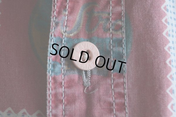 画像7: 1990s Levi's 総柄コットンシャツ　 表記M 