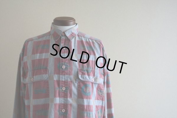 画像5: 1990s Levi's 総柄コットンシャツ　 表記M 