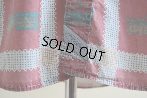 画像10: 1990s Levi's 総柄コットンシャツ　 表記M 