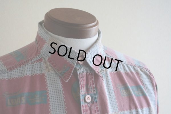 画像6: 1990s Levi's 総柄コットンシャツ　 表記M 