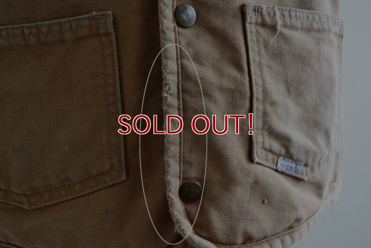 画像12: 1970s Carhartt ダックボアベスト　 表記LT  (12)