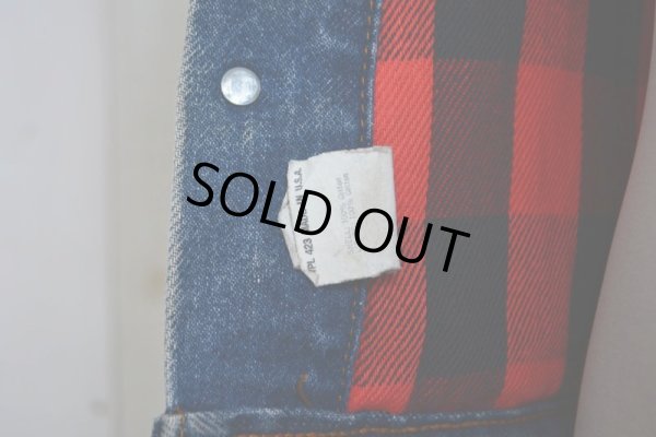 画像15: 1980s Levi's 70411デニムジャケット　 ネルライナー　 表記38 