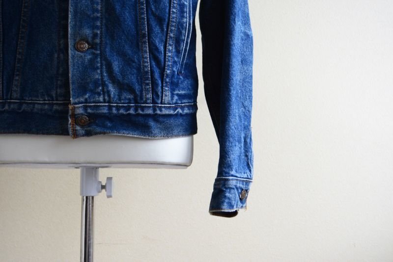 1980s Levi's 70411デニムジャケット ネルライナー 表記38 - 古着屋